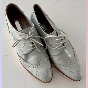 Elysess Loafer Baby Blue Dress Shoes – Size 38